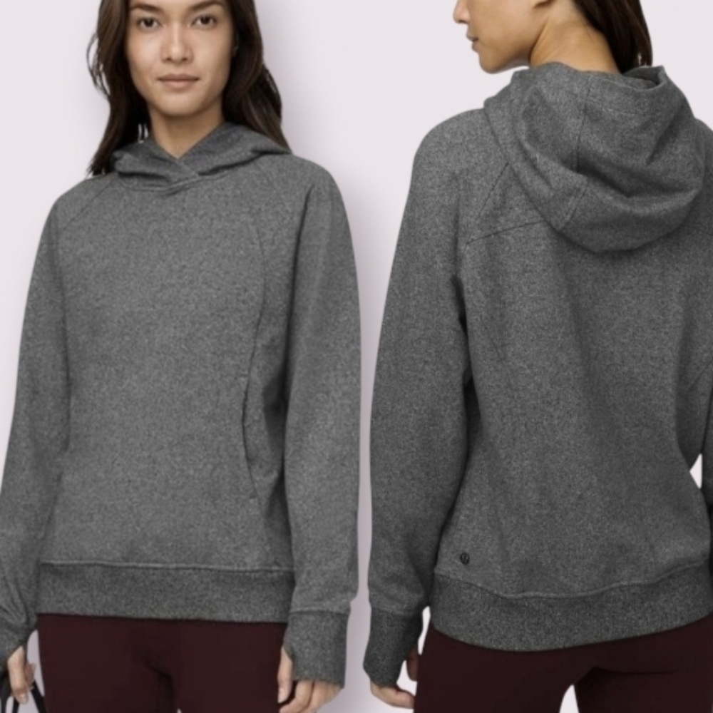 Lululemon gray scuba hoodie pullover